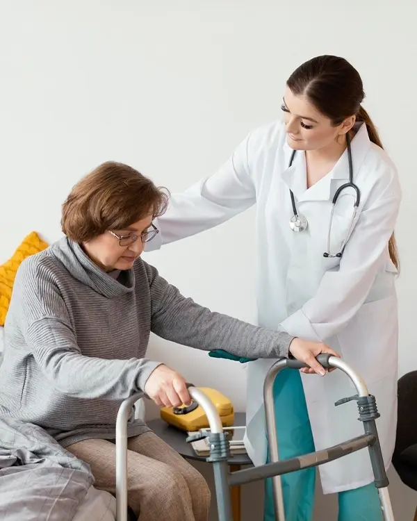 Post-discharge home care service at TMM Hospital, Thiruvalla, Kerala